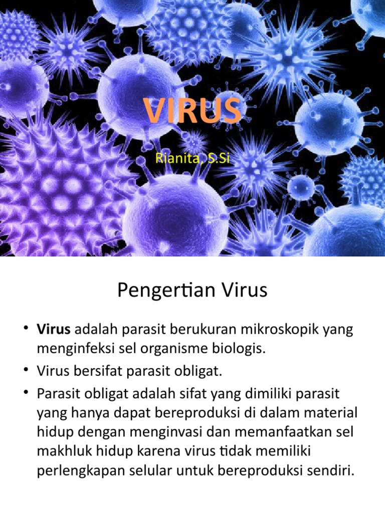 Materi Virus Biologi SMK Kelas X | PDF