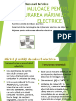 Mijloace PT Masurarea Marimilor Electrice