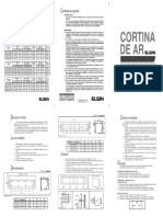 Instalação e operação de cortinas de ar