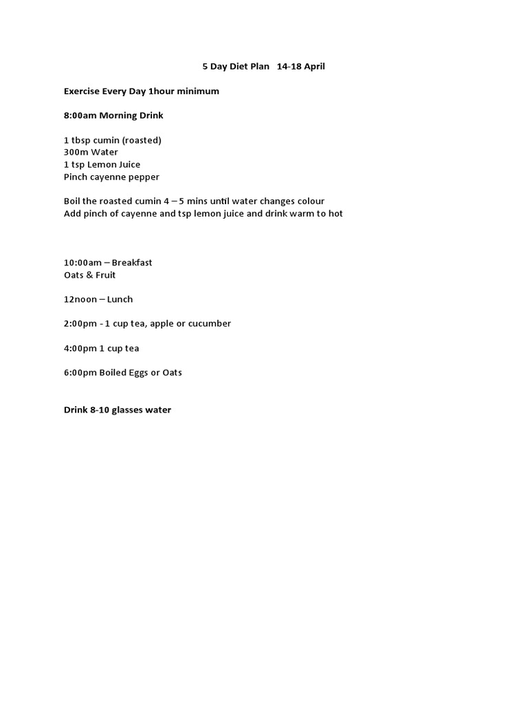 5-day-diet-plan-pdf