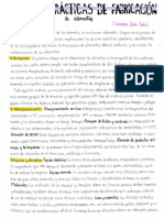 Buenas Prácticas de Fabricación de Alimentos