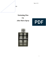 Marketing Management Term Paper (New Product Development After Shve Spray)