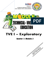 TVEI EXPLORATORY Quarter 2 Module 2