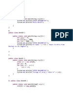 Java Week 1-4 Code Samples