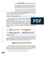 Alteraciones rítmicas en la música: sincopas, notas partidas y valoraciones especiales
