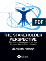 Massimo Pirozzi (Author) - The Stakeholder Perspective-Relationship Management To Increase Value and Success Rates of Projects-Taylor & Francis (2019)