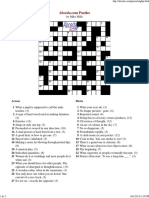 Crossword 14