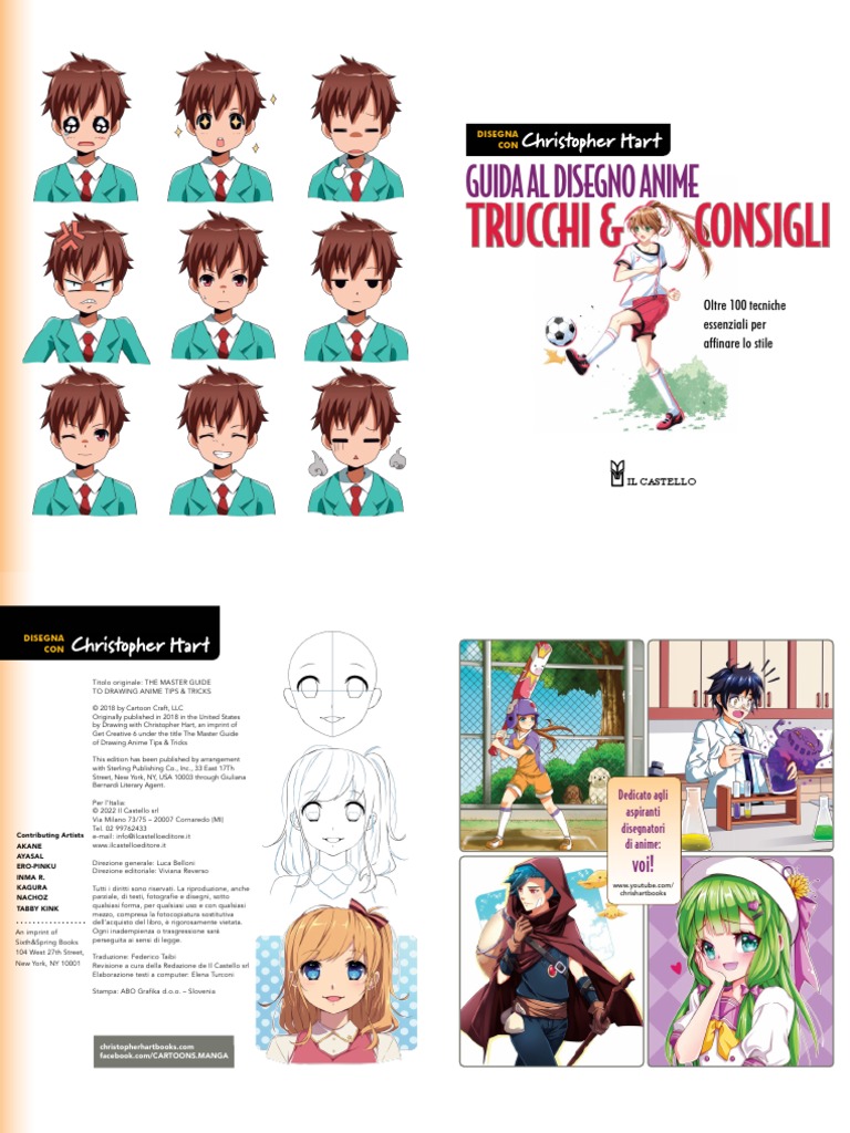 Guida Al Disegno Anime: Trucchi \u0026 Consigli | PDF, image size:768x1024