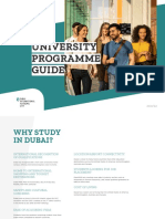 University Programme Guide 2022