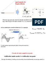 Lenbrar o Comportamento Do Diodo para Voltagem Alterna