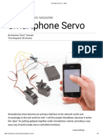 Control Servos Anywhere with Your Smartphone