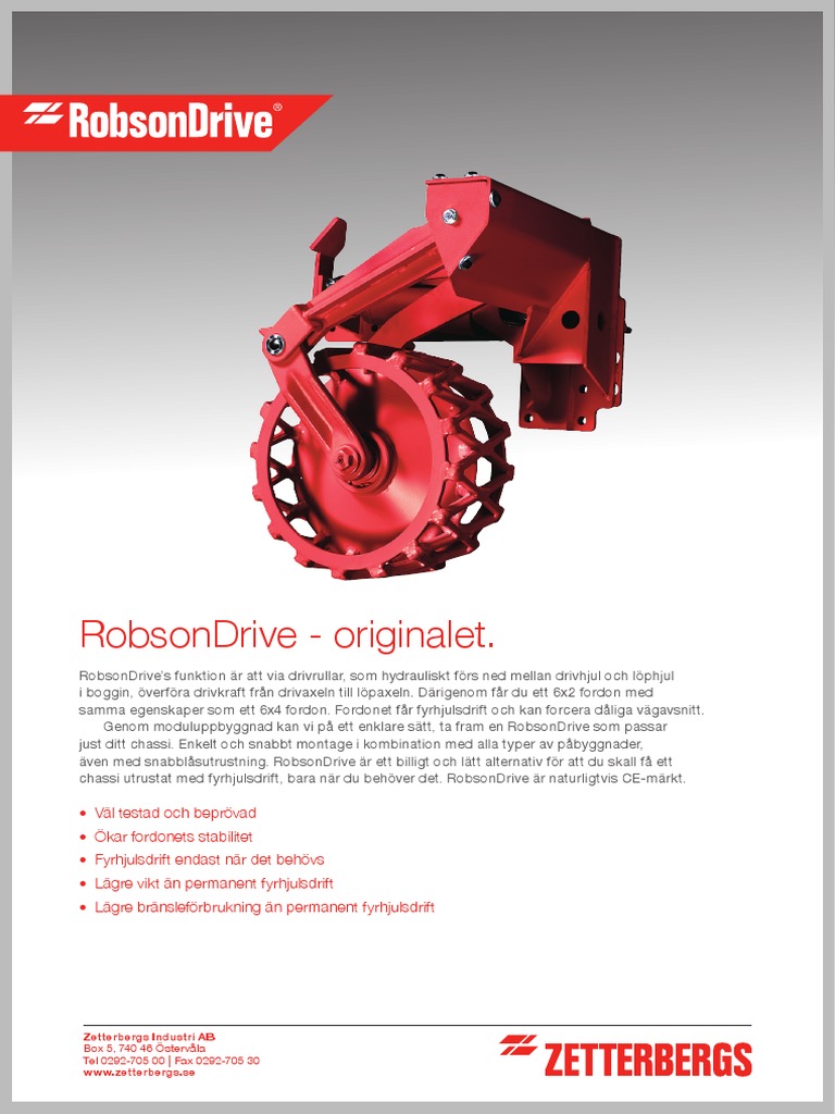 RobsonDrive ZETTERBERGS PDF