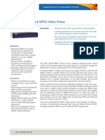 Analog QAM RF and MPEG Video Probe: RSAM-5800