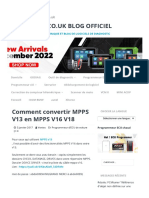 How To Convert MPPS V13 To MPPS V16 V18