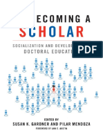 Susan K. Gardner, Pilar Mendoza, Ann E. Austin - On Becoming A Scholar - Socialization and Development in Doctoral Education-Stylus Publishing (2010)
