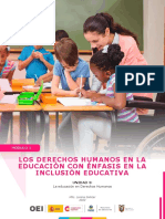 Unidad 3 La Educación en Derechos Humanos