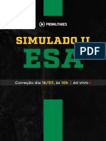 Simulado ESA 2