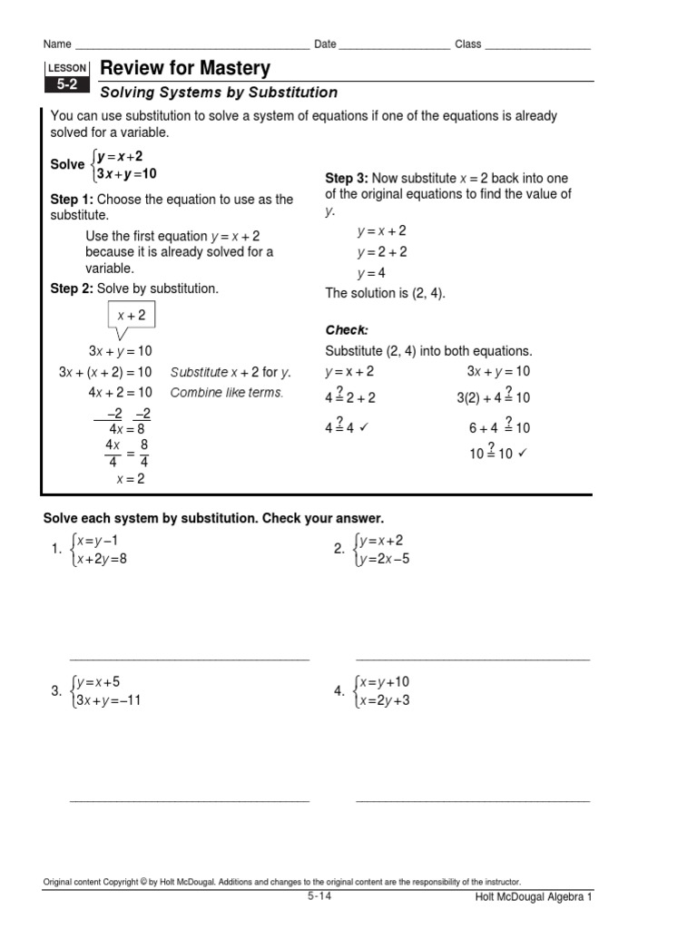 lesson-2-solving-systems-by-substitution-mastery-pdf-equations
