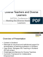 Diverse Teachers and Diverse Learners