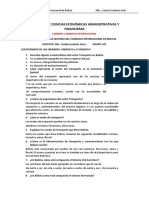 Cuestionario Cin 150 - Historia Del Comercio en Bolivia - Unidades IV y V