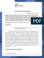 (M1S1) Histórico Das Pessoas Com Deficiência (COM PARÁGRAFOS)