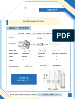 Principales Emisiones Radioactivas: Química Nuclear