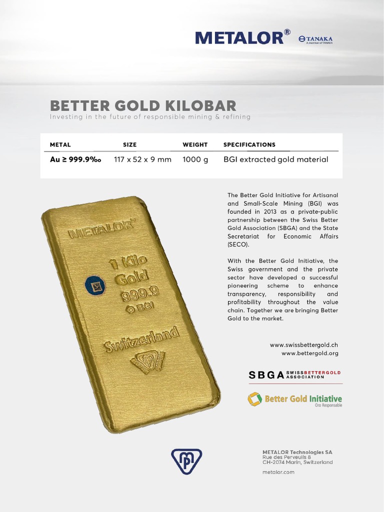 BGI Gold Kilobar PDF