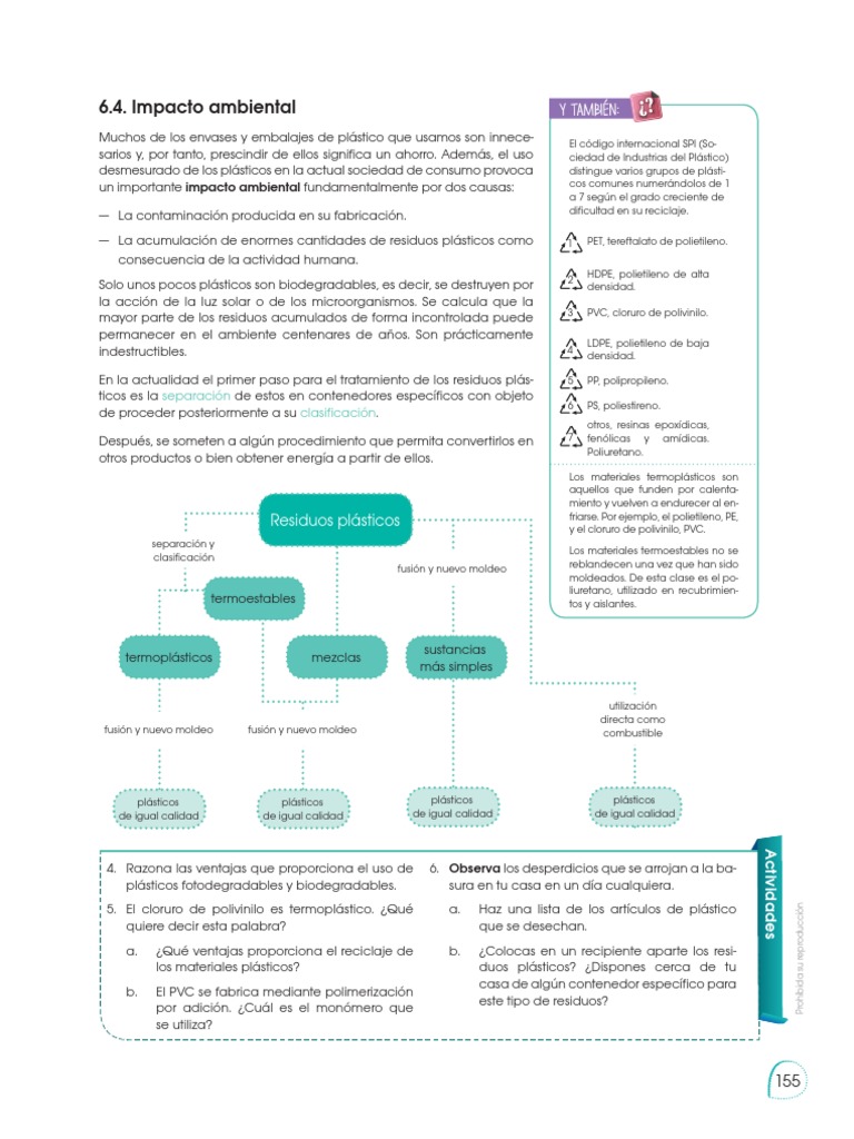 Impacto Ambiental de los Plásticos | PDF | El plastico | Residuos