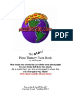 The Mini Pizza Therapy Pizza Book