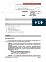 Module 3 Data Presentation