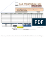 16th Semi Annual Convention 2011 (Registration Form)