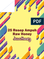 New EBook - 25 Resep Ampuh Raw Honey