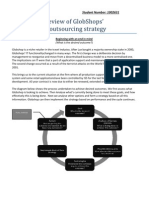 GlobShops IT outsourcing strategy review