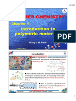 Chapter 1 - Polymer Chemistry - Introduction To Polymer Materials