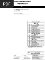 312C EXCAVATOR ELECTRICAL SCHEMATIC - CAT Machines Electrical TR