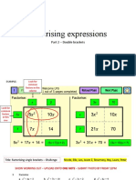 Factorising Brackets2 - Student Version