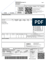 DANF3E - Documento auxiliar da nota fiscal de energia elétrica