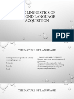 The Linguistics of Second Language Acquisition (Autoguardado)