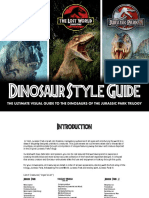 Jurassic Park Trilogy Dinosaur Style Guide v2