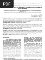 como desen projetos na saúde mental