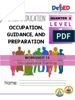 Occupation Q2 L1 Worksheet 15