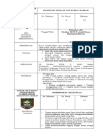 Spo Desinfeksi Dan Tempat Sampah