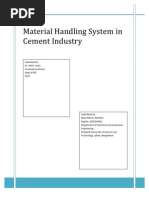 Download Material Handling System in Cement Industry by BivekAdhikari SN61795934 doc pdf