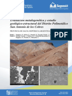 Evaluación Metalogenética y Estudio Geológico-Estructural Del Distrito Polimetálico San Antonio de Los Cobres