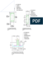 Column, Beam and Footing Section Detail