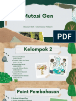 Mutasi Gen Oleh Kelompok 2 - Kelas E