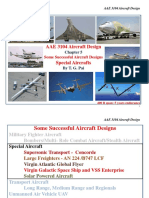 AAE 3104 CH 5 Some Successful Aircraft Designs - Special Aircraft