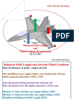 AAE 3104 CH 9 Balance Field Length and Climb Gradient Requirements