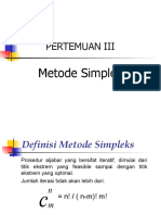 Pertemuan 03 Metode Simpleks