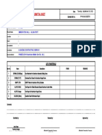 FP 0057 Submittal Sheet